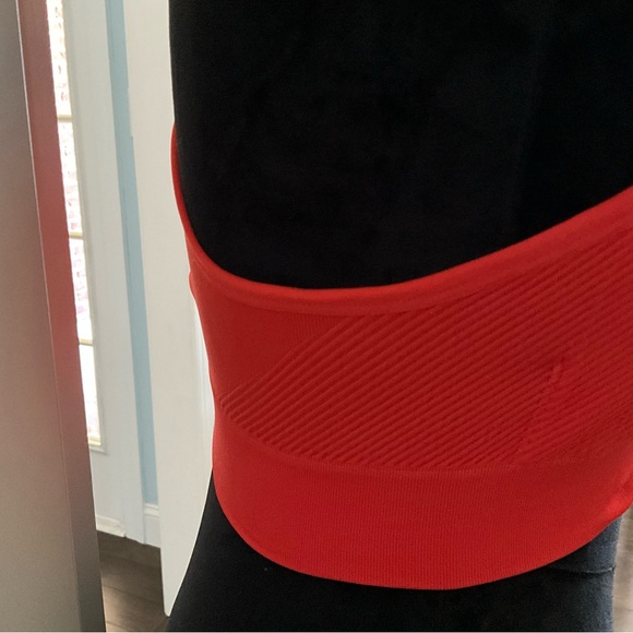 NWT Racerback Sports Bra Orange Workout Bra New Balance Sports Bra New With Tags - Picture 6 of 7